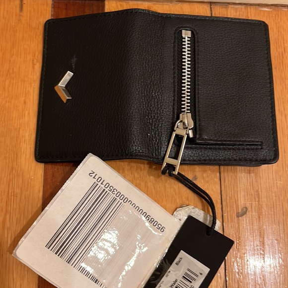 Botkier Soho leather Mini Wallet in Black and Silver.New with tag. - Picture 8 of 8